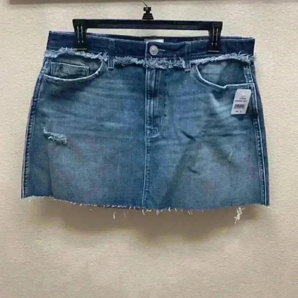hudson custom denim skirt size31
